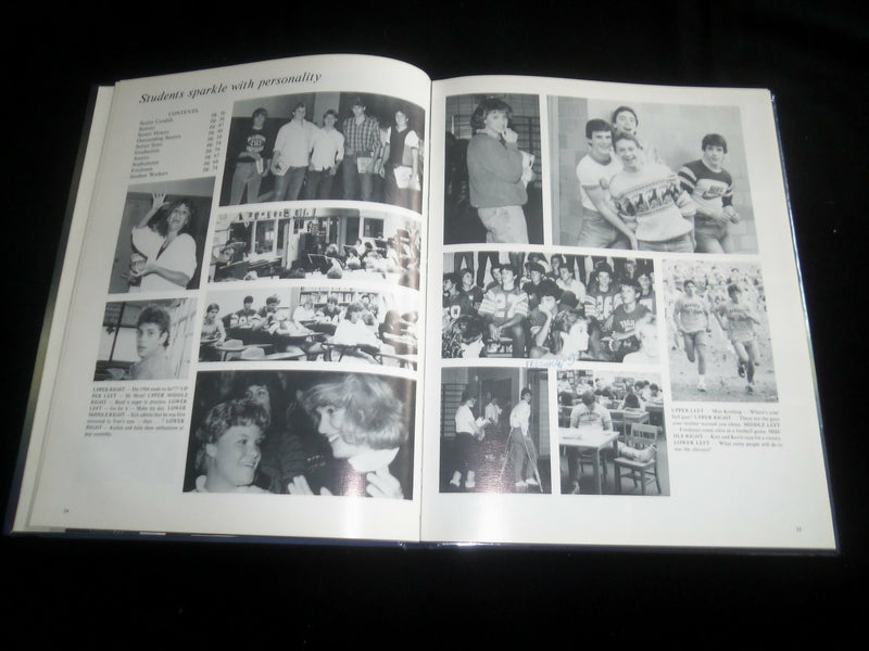 1986 ATODNEM MENDOTA HIGH SCHOOL YEARBOOK - MENDOTA, ILLINOIS - YB 2533