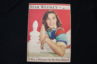 1955 MARCH 19 STAR WEEKLY MAGAZINE - PIER ANGELI COVER - E 26121