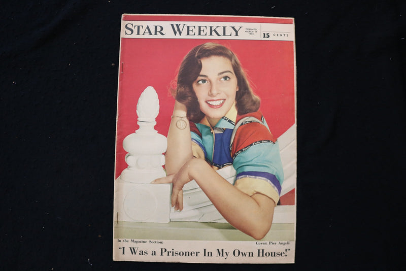 1955 MARCH 19 STAR WEEKLY MAGAZINE - PIER ANGELI COVER - E 26121
