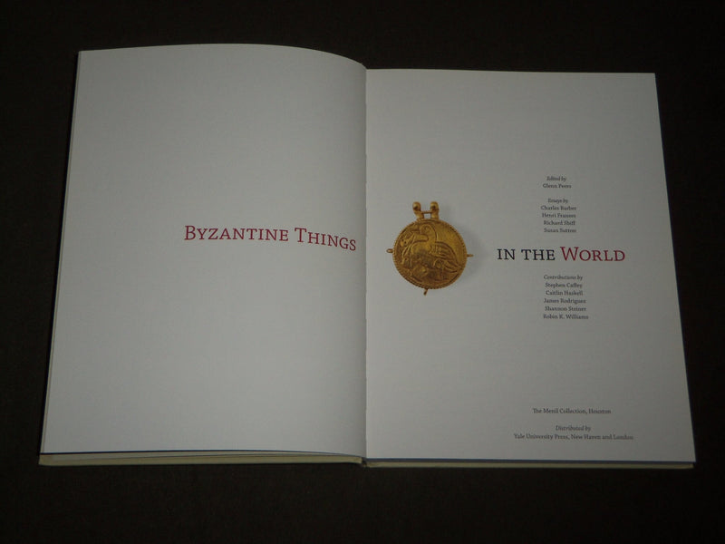 2013 BYZANTINE THINGS IN THE WORLD CURATED BY GLENN PEERS BOOK - I 1666