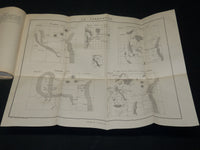 1877-1904 SOCIETE BELGE DE GEOGRAPHIE BULLETIN LOT OF 108 ISSUES - MAPS - WR 141