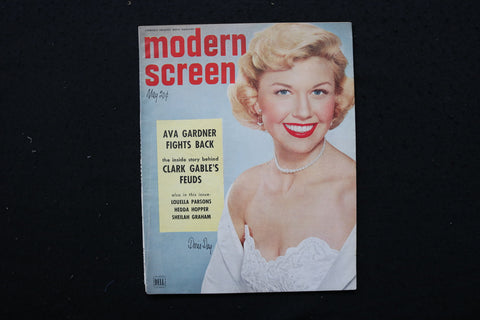 1952 MAY MODERN SCREEN MAGAZINE - DORIS DAY COVER - E 24264