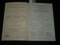 1941-1942 NEW HAVEN SYMPHONY ORCHESTRA FIRST CONCERT PROGRAM - J 5465