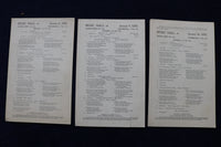1897-1898 BOSTON MUSIC HALL PROGRAMS - LOT OF 19 - R. MARRINER FLOYD - K 1634