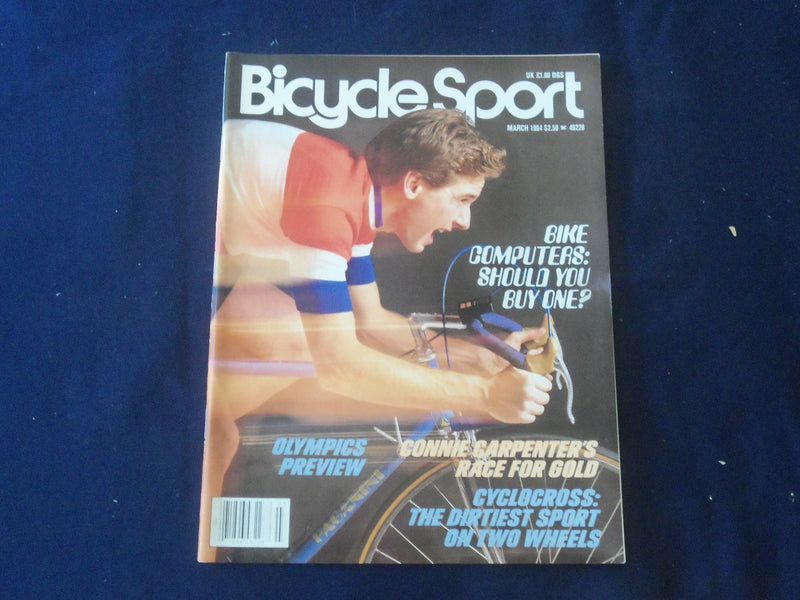 1984 MARCH BICYCLE SPORT MAGAZINE - OLYMPICS PREVIEW - ST 1765O