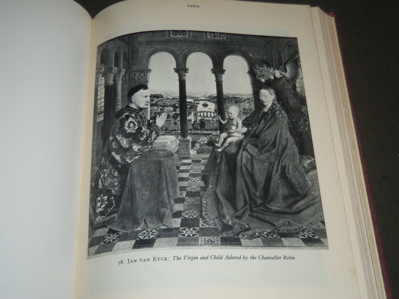 1954 TREASURES OF THE GREAT NATIONAL GALLERIES BOOK BY HANS TIETZE - KD 3937
