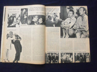 1957 DEC 12 CINEMONDE MAGAZINE- ZIZI JEANMAIRE COVER - FRENCH EDITION - SP 4868M