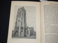 1919 THE CHURCHES OF BELGIUM HARDCOVER BOOK BY WILFRID RANDOLPH - KD 9380