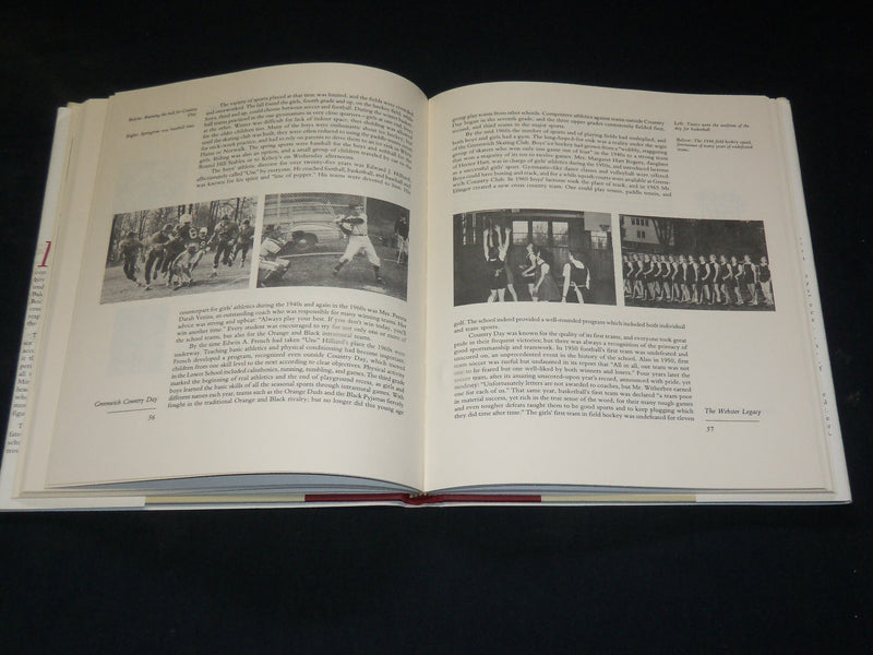 1988 GREENWICH COUNTRY DAY A HISTORY BOOK BY SUSAN D. ELIA - KD 6024