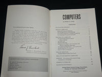 1967 COMPUTERS - U. S. ATOMIC ENERGY BOOK BY WILLIAM R. CORLISS - J 6852