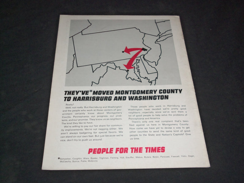 1972 NOVEMBER PEOPLE FOR THE TIMES MAGAZINE - SPECIAL ELECTION '72 - SP 6208