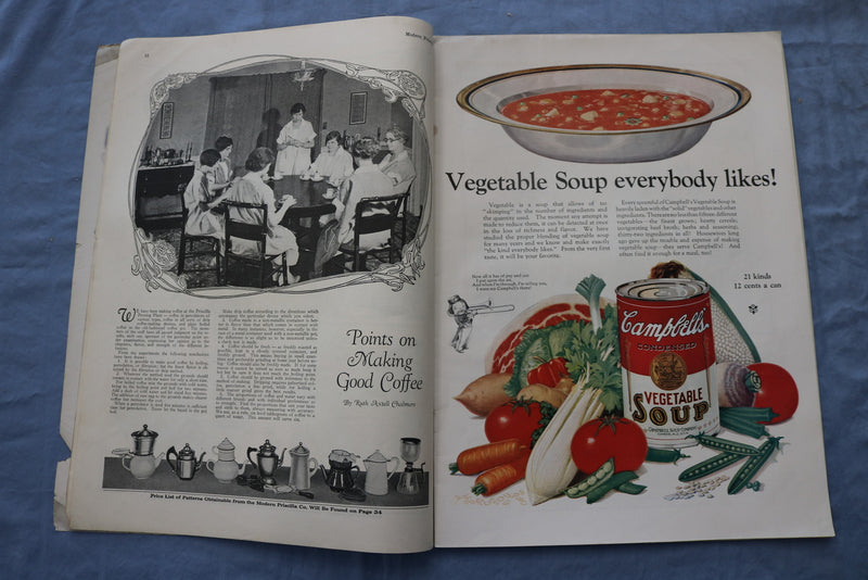 1925 DECEMBER THE MODERN PRISCILLA MAGAZINE -ILLUSTRATIONS/STORIES/ADS- SP 4782Z