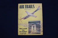 1950 AUGUST AIR TRAILS MAGAZINE - CONVERTAPLANE COVER - E 11417