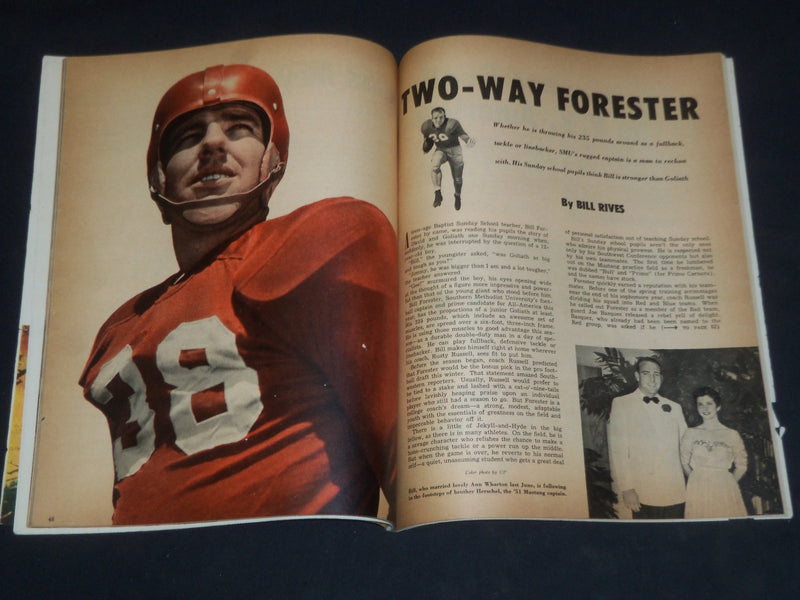 1952 DECEMBER SPORT MAGAZINE - JOHNNY OLSZEWSKI COVER - SP 8484