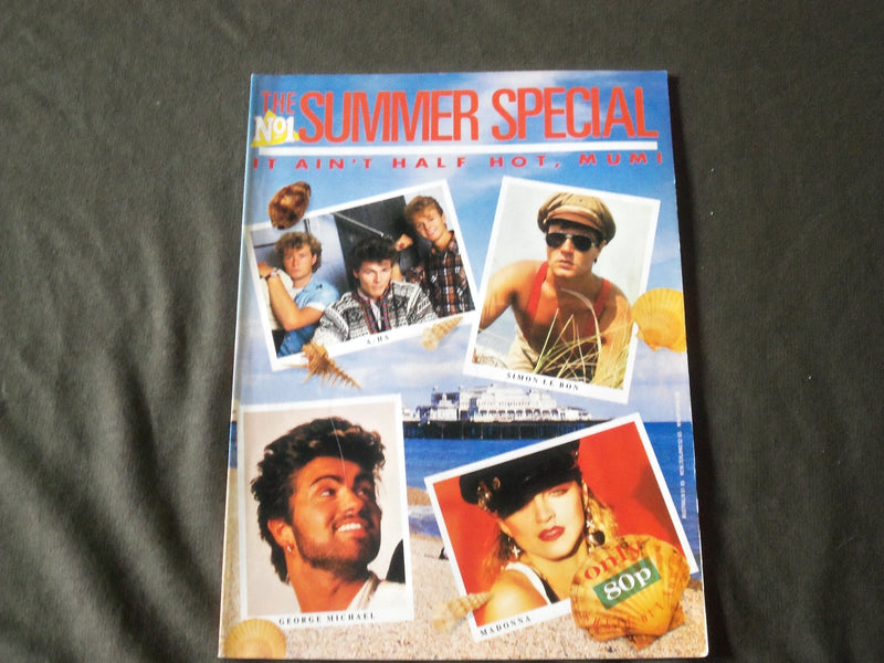 1986 NO. 1 SUMMER SPECIAL MAGAZINE- A-HA, MADONNA, GEORGE MICHAEL COVER-B 792