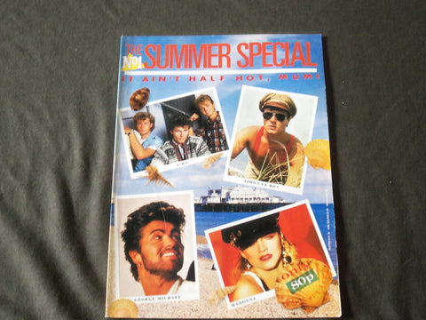 1986 NO. 1 SUMMER SPECIAL MAGAZINE- A-HA, MADONNA, GEORGE MICHAEL COVER-B 792
