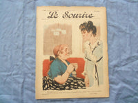 1903 JAN 17 LE SOURIRE MAGAZINE - ILLUSTRATED COMEDY - FRENCH TEXT - SP 4865J