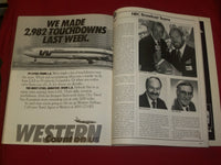 1985 JANUARY 1 ROSE BOWL PROGRAM - USC VS. OHIO STATE - CRIS CARTER - B 6338