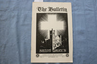 1936 SEPTEMBER THE BULLETIN - ST. MARY'S - SAN ANTONIO - K 723