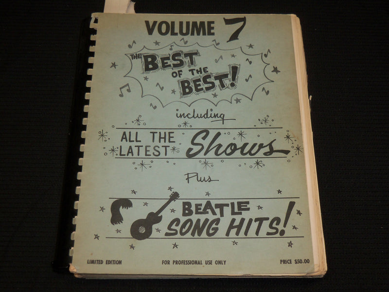1970'S THE BEST OF THE BEST VOLUME 7 - SPIRAL BOUND - BEATLE SONG HITS - R 728X