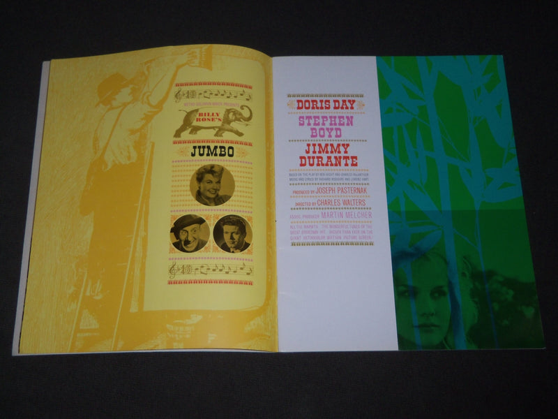 1961-1962 METRO GOLDWYN MAYER PRESENTS PROGRAM - BRANDO, NEWMAN, DOUGLAS- J 2821