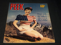 1941 APRIL PEEK MAGAZINE - VERY NICE FRONT COVER - E 5069