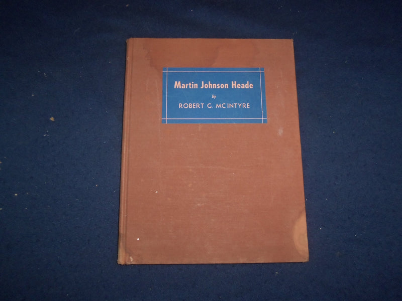 1948 MARTIN JOHNSON HEADE HARDCOVER BOOK BY ROBERT G. MCINTYRE - KD 8153