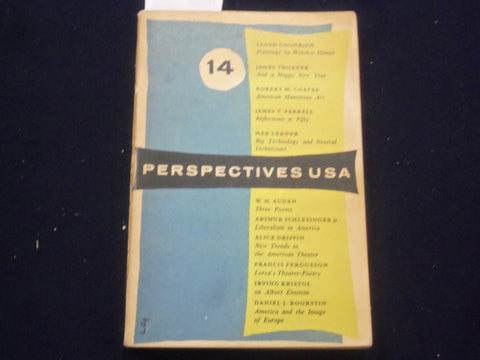 1956 PERSPECTIVES USA #14 - WINTER - THURBER - AUDEN - J 5853