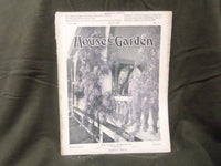 1907 JULY THE HOUSE & GARDEN MAGAZINE - GREAT PHOTOS & ADS - ST 787