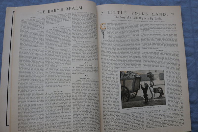 1908 MAY THE MOTHER'S MAGAZINE - GREAT ILLUSTRATIONS & STORIES - ST 1000B