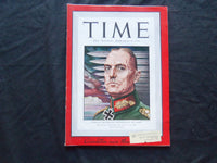 1942 AUGUST 31 TIME MAGAZINE - KARL VON RUNDSTEDT - T 829