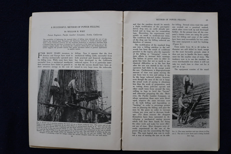 1932 JOURNAL OF FORESTRY SOFTCOVER BOOKS - LOT OF 2 - K 1471