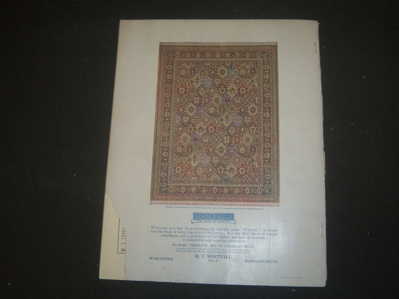 1912 NOVEMBER THE HOUSE & GARDEN MAGAZINE - GREAT PHOTOS & ADS - ST 640