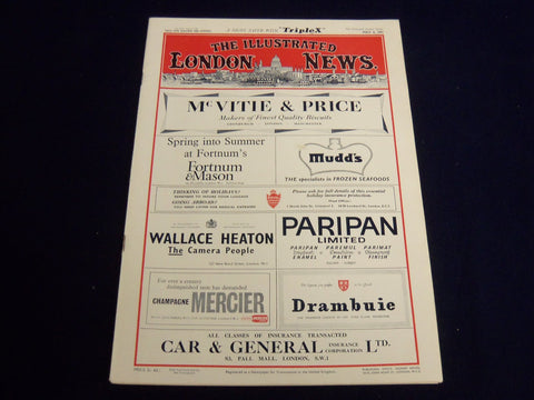 1961 MAY 6 ILLUSTRATED LONDON NEWS MAGAZINE - DUKE OF KENT - E 8085