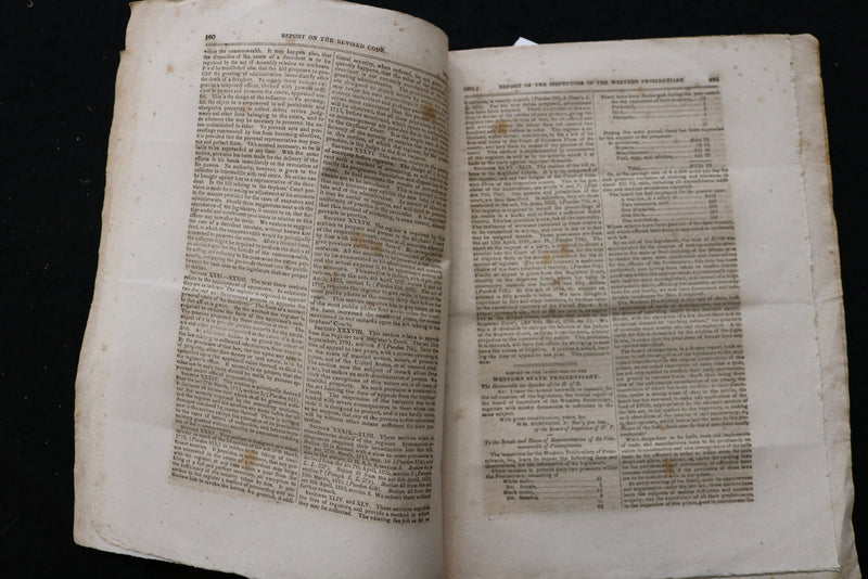 1831 THE REGISTER OF PENNSYLVANIA - LOT OF 2 - K 2479