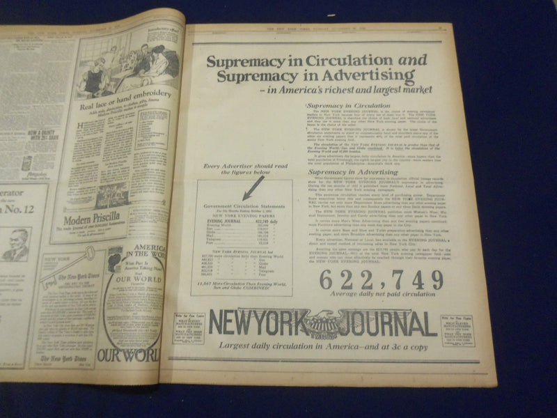 1922 NOVEMBER 28 NEW YORK TIMES - RUPPERT BREWERY MULTIPLIES STOCK - NT 8433