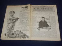 1917 AUGUST 11 COLLIER'S MAGAZINE - SAVE AN SERVE WITH HERBERT HOOVER - ST 6719