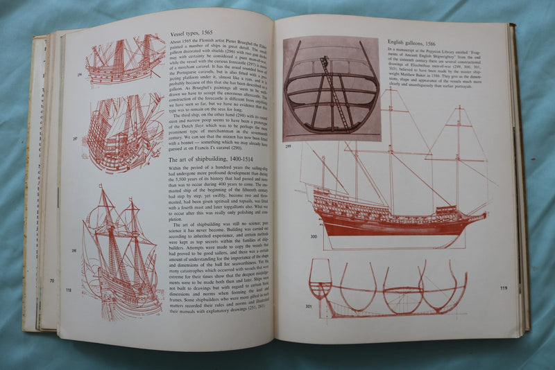 1961 THE SHIP HARDCOVER BOOK BY BJORN LANDSTROM - KD 9653