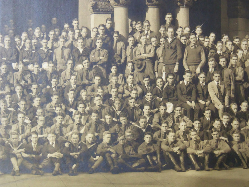 1921 OSBORN HALL - YALE UNIVERISTY CLASS FRAMED PHOTO - 24 1/2