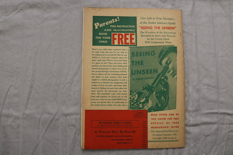 1934 DECEMBER NATURE MAGAZINE - F 255Q