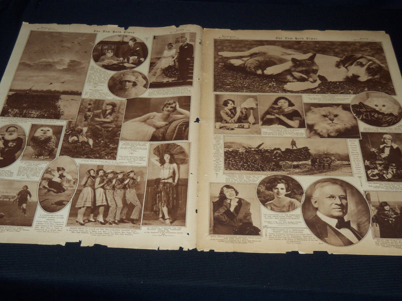 1922 DECEMBER 17 NEW YORK TIMES PICTURE SECTION - MUSSOLINI - NT 9516