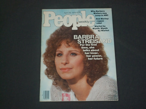 1976 APRIL 26 PEOPLE MAGAZINE - BARBRA STREISAND - B 4808