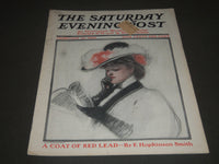 1906 FEBRUARY 24 THE SATURDAY EVENING POST MAGAZINE - ILLUSTRATED COVER- SP 967