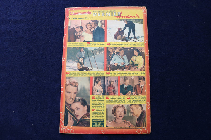 1949 JUNE 27 CINEMONDE MAGAZINE - VIRGINIA MAYO COVER - E 23936