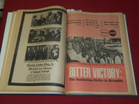 1968 RWDSU RECORD NEWSPAPER BOUND VOLUME NO. 15 - RETAIL - WHOLESALE - R 15E
