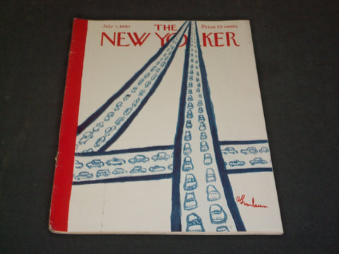 1961 JULY 1 THE NEW YORKER MAGAZINE - ILLUSTRATED COVER - NY 776
