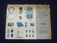 1970 STANDARD PLUS IGNITION & CARBURETOR TUNE UP SPECIFICATIONS - J 6466