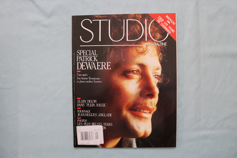 1989 JULY STUDIO MAGAZINE - PATRICK DEWAERE COVER - FRENCH - E 19499