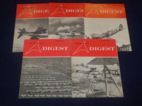 1965-1970 AIR BRITAIN DIGEST MAGAZINES PUBLISHED IN ENGLAND LOT OF 17 - O 2491