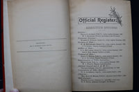 1894 IOWA OFFICIAL REGISTER - HARDCOVER BOOK - K 1767